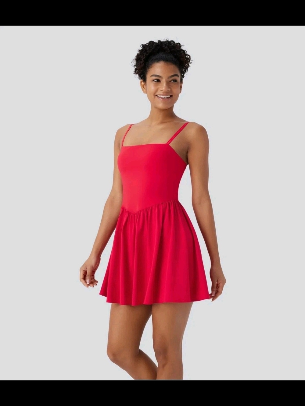 Halara Breezeful 2 In 1 Quick Dry Mini Yoga Active Dress with Pockets Sz S #104